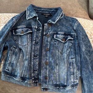 Le Chateau Kids Jean Jacket - Dark Blue